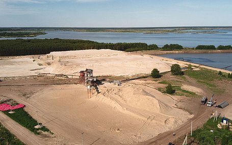 Приостановка продажи среднезернистого и технологического песка на к. «Буторлыга»