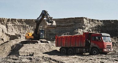 Акция! Крупнозернистый песок - 1600 руб./тонна